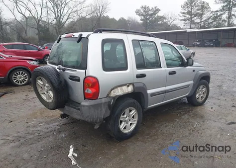 2004 Jeep Liberty Sport from USA, damaged, VIN 1J4GL48K14W279085
